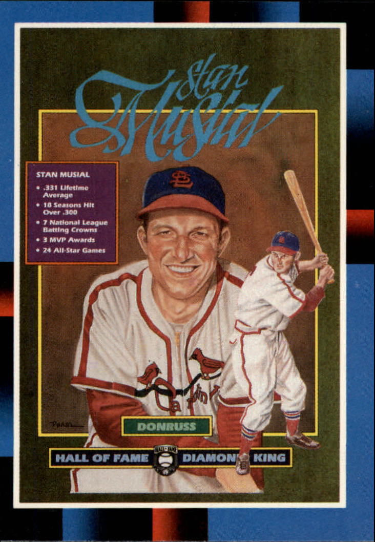1988 Leaf/Donruss Baseball Cards       263     Stan Musial#{Puzzle Card